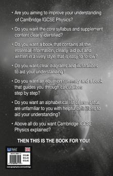Cambridge IGCSE Physics Explained 2nd Edition