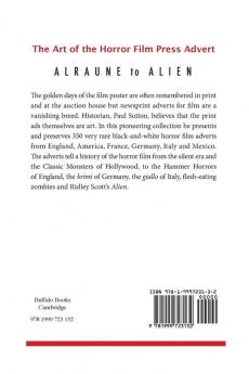 The Art of the Horror Film Press Advert: Alurane to Alien