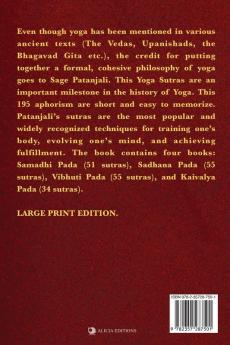 The Yoga Sutras of Patanjali: The Book of the Spiritual Man