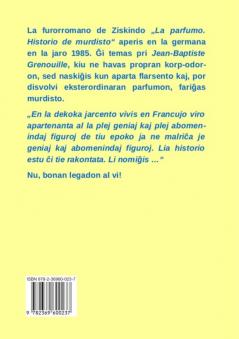 Prezento de la romano Ziskindo La parfumo: La historio de murdisto (Laborprojekto)