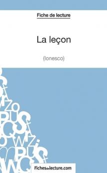 La le��on - Ionesco (Fiche de lecture)