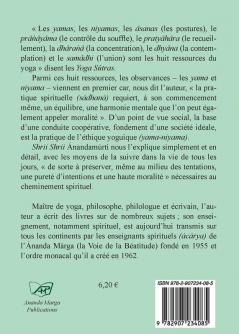 Un guide de conduite humaine - yama niyama les principes moraux et spirituels du Yoga