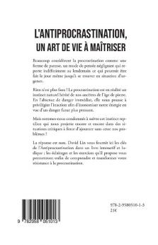 L'Antiprocrastination un Art de Vie �� Ma��triser