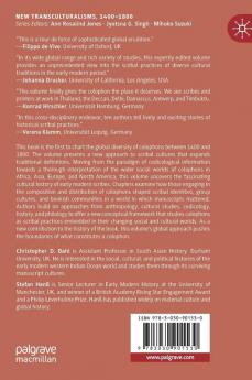 Scribal Practice and the Global Cultures of Colophons 1400-1800