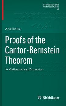 This book offers an excursion through the developmental area of research mathematics. It presents some 40 papers, published between the 1870s and the 1970s, on proofs of the Cantor-Bernstein theorem and the related Bernstein division theorem. While the emphasis is placed on providing accurate proofs, similar to the originals, the discussion is broadened to include aspects that pertain to the methodology of the development of mathematics and to the philosophy of mathematics. Works of prominent mathematicians and logicians are reviewed, including Cantor, Dedekind, Schröder, Bernstein, Borel, Zermelo, Poincaré, Russell, Peano, the Königs, Hausdorff, Sierpinski, Tarski, Banach, Brouwer and several others mainly of the Polish and the Dutch schools. In its attempt to present a diachronic narrative of one mathematical topic, the book resembles Lakatos’ celebrated book Proofs and Refutations. Indeed, some of the observations made by Lakatos are corroborated herein. The analogy between the two books is clearly anything but superficial, as the present book also offers new theoretical insights into the methodology of the development of mathematics (proof-processing), with implications for the historiography of mathematics.