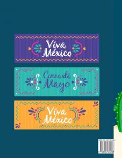 Cinco de Mayo Coloring Book.Stunning Coloring Book for Teens and Adults. Love for Mexico!