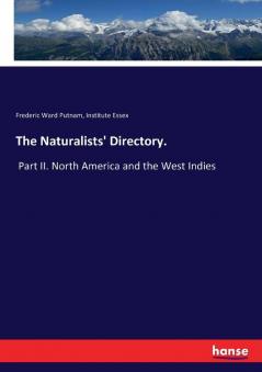The Naturalists' Directory.