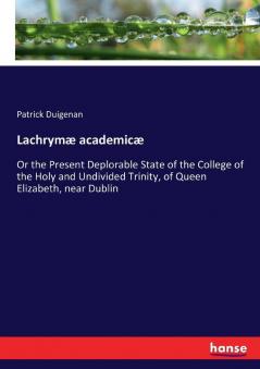 Lachrymæ academicæ
