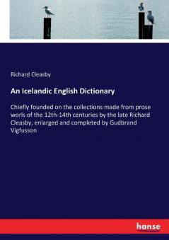 An Icelandic English Dictionary