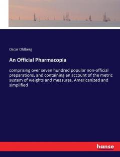 An Official Pharmacopia