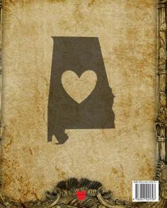 To My Alabama Husband Once Upon A Time I Became Yours & You Became Mine And We'll Stay Together Through Both The Tears & Laughter: 20th Anniversary ... Lined Composition Notebook & Journal To Wri