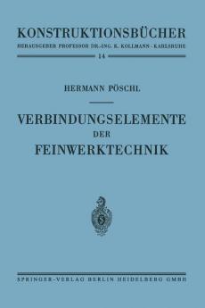 Verbindungselemente der Feinwerktechnik