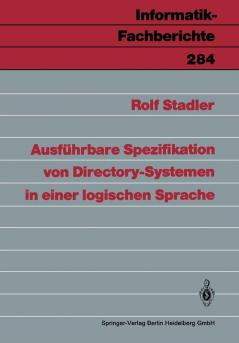 Ausf��hrbare Spezifikation von Directory-Systemen in einer logischen Sprache