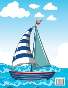 Barcos libro de colorear para ninos: Impresionante libro de colorear y actividades para niños y principiantes con hermosas ilustraciones de barcos ... cualquier edad que aman los barcos los buqu