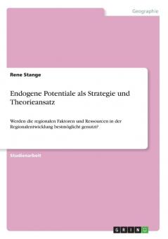 Endogene Potentiale als Strategie und Theorieansatz