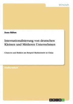 Internationalisierung von deutschen Kleinen und Mittleren Unternehmen