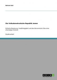 Die Volksdemokratische Republik Jemen