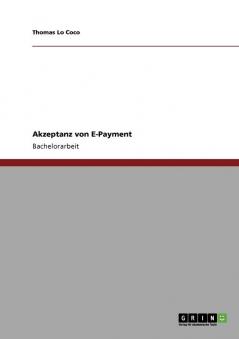 Akzeptanz von E-Payment