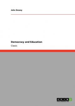 Democracy and Education