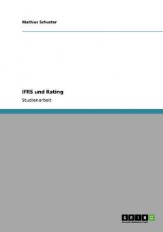 IFRS und Rating
