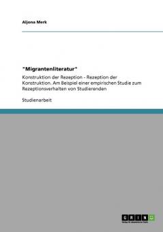 Migrantenliteratur