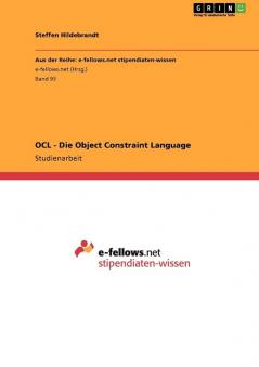 OCL - Die Object Constraint Language