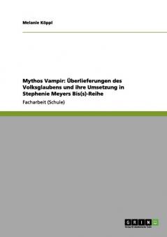 Mythos Vampir