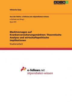 Marktversagen auf Krankenversicherungsmärkten