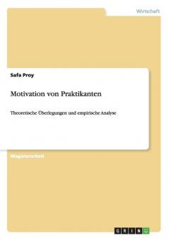 Motivation von Praktikanten