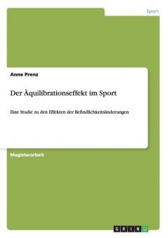 Der Äquilibrationseffekt im Sport