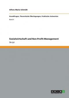 Sozialwirtschaft und Non-Profit-Management