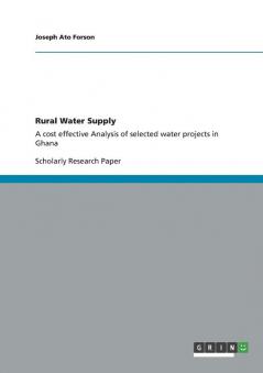 Rural Water Supply