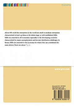 Factors Affecting Growth of SMEs in Gatundu Region North Sub-county