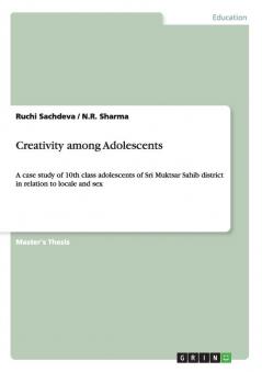 Creativity among Adolescents