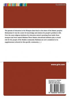 Pedagogy and Discipline in Madrasas