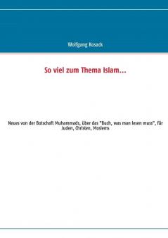 So viel zum Thema Islam