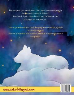 Dors bien petit loup - Que duermas bien pequeño lobo (français - espagnol): Livre bilingue pour enfants avec livre audio à télécharger (Sefa Albums Illustrés En Deux Langues)