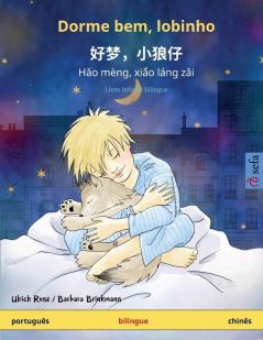 Dorme bem lobinho - 好梦，小狼仔 - Hǎo mèng xiǎo láng zǎi (português - chinês): Livro infantil bilingue (Sefa Livros Ilustrados Em Duas Línguas)