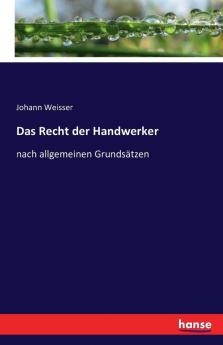 Das Recht der Handwerker