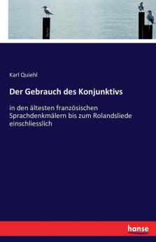 Der Gebrauch des Konjunktivs