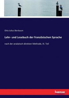 Lehr- und Lesebuch der französischen Sprache