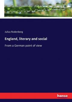 England literary and social
