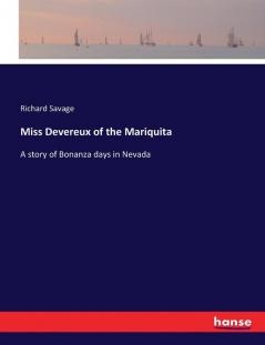 Miss Devereux of the Mariquita