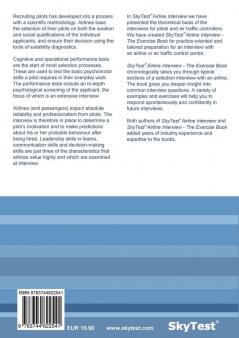 SkyTest(R) Airline Interview - The Exercise Book: Interview questions and tasks from real life selection procedures for pilots and ATCOs