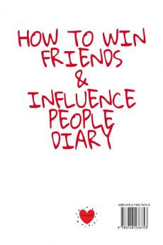 How To Win Friends And Influence People Agenda: Write Down Your Favorite Things Gratitude Inspirations Quotes Sayings & Notes About Your Secrets ... Personal Law Of Attraction Jounal Notebook