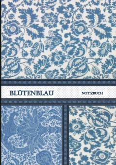 Blütenblau Notizbuch