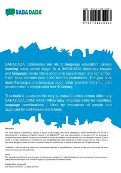 BABADADA Español de América Latina - Leetspeak (US English) diccionario visual - p1c70r14l d1c710n4ry: Latin American Spanish - Leetspeak (US English) visual dictionary