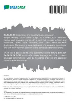 BABADADA black-and-white Español de América Latina - Swahili diccionario visual - kamusi ya michoro: Latin American Spanish - Swahili visual dictionary