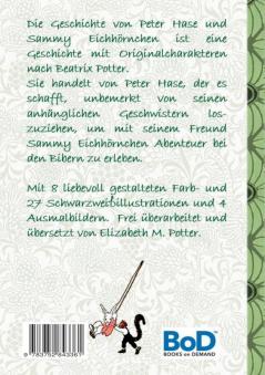 Die Geschichte von Peter Hase und Sammy Eichhörnchen (inklusive Ausmalbilder deutsche Erstveröffentlichung! ): deutsche Erstveröffentlichung! ... Klasse Grundschule Kindergarten Weihnachte