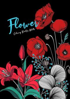 Flowers Coloring Book for Adults